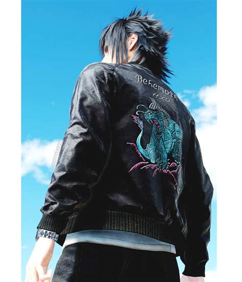 noctis jacket replica|Final Fantasy XV Noctis Bomber Jacket .